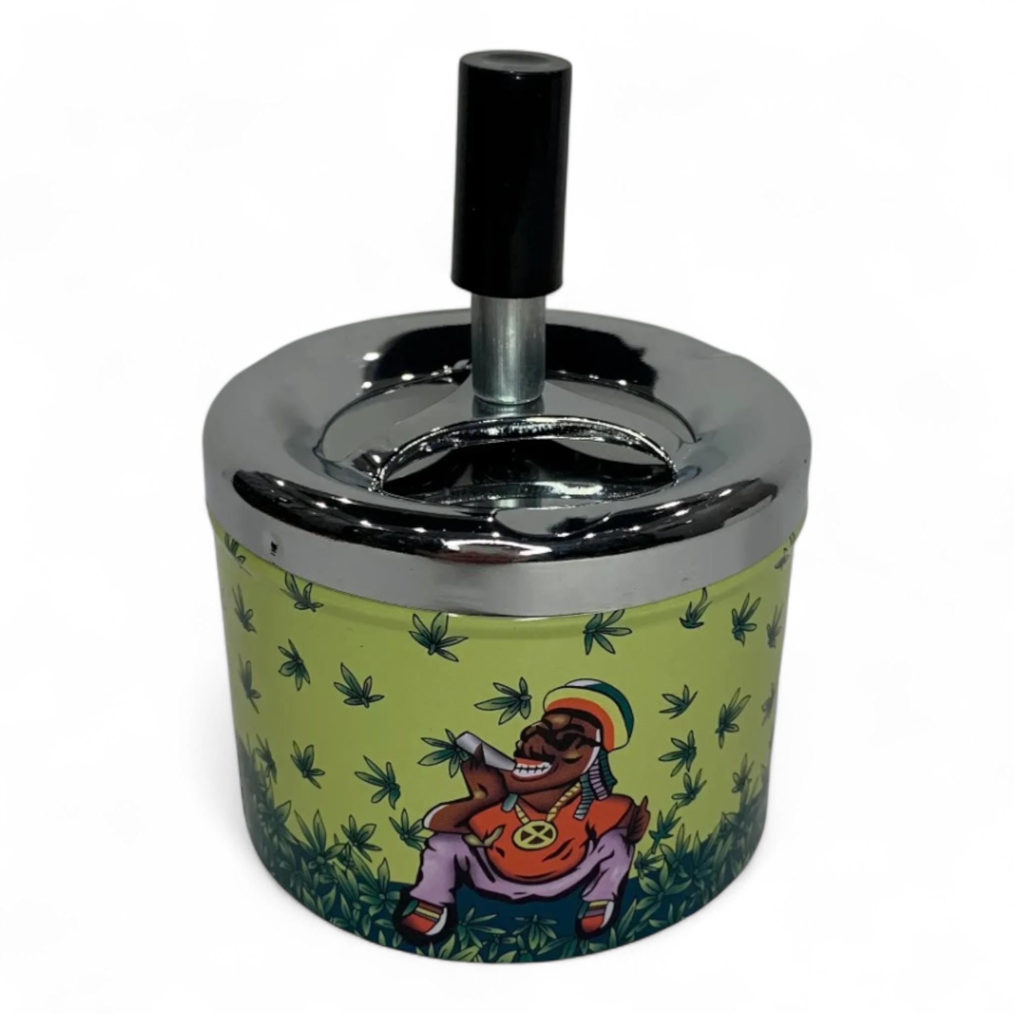 Пепельница металлическая бездымная Растамана ZH-5C d 9 см (A_ZH-5C)