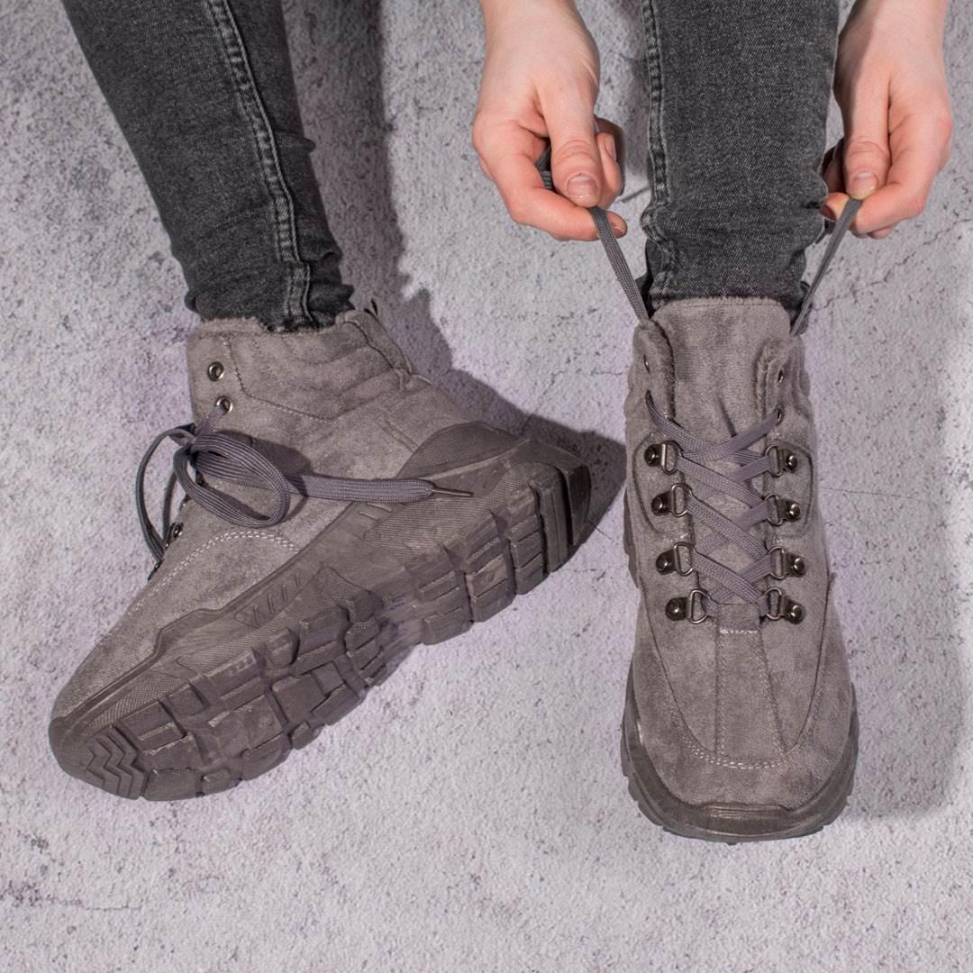 Ботинки женские зимние полуспортивные на меху 324648 р. 36 23,5 см