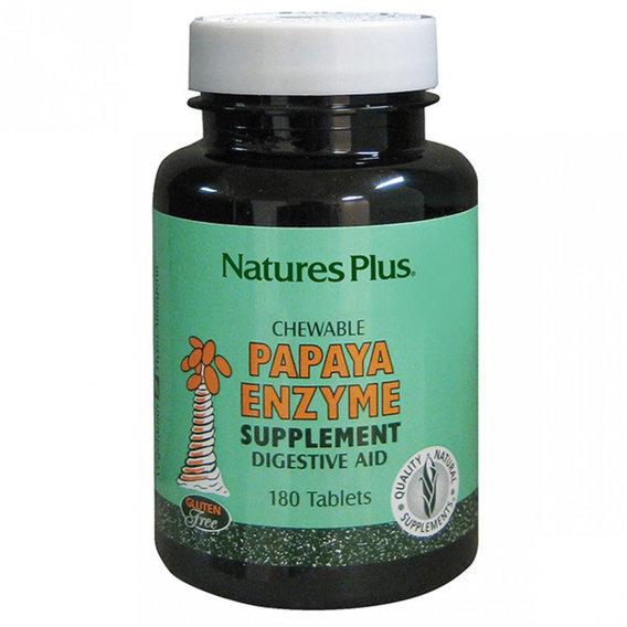 Папайя Nature's Plus Papaya Enzyme 180 таб.