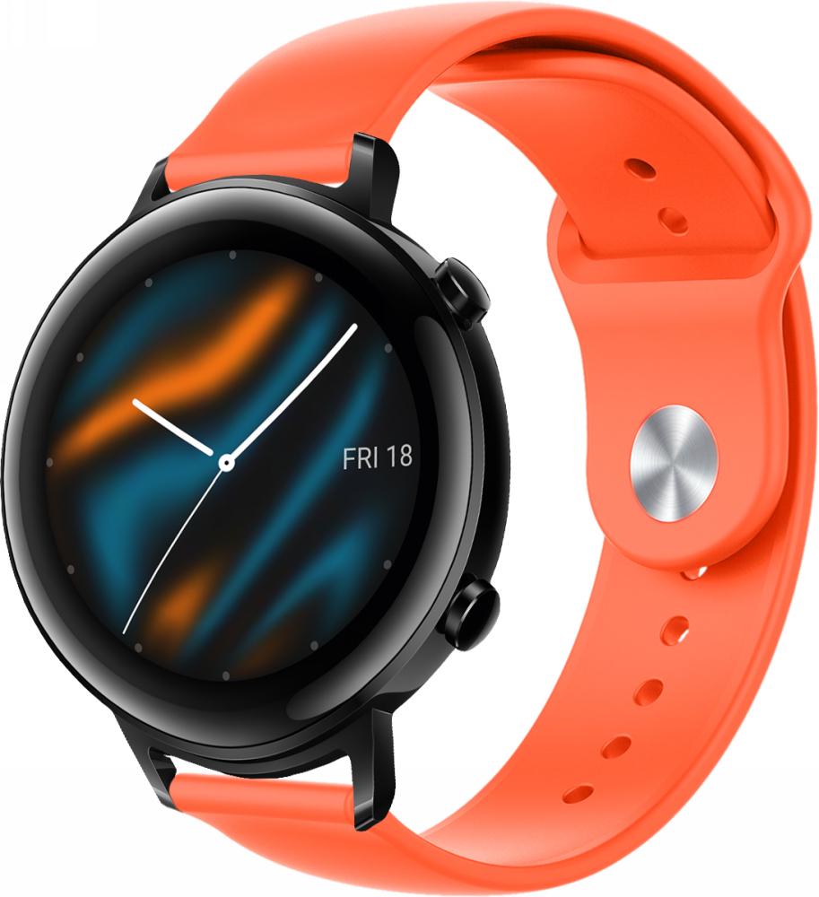Ремешок Base для Huawei Watch GT 2 42 мм Orange (18939) - фото 1 Ремешок Base для Huawei Watch GT 2 42 мм Orange (18939) - фото 1