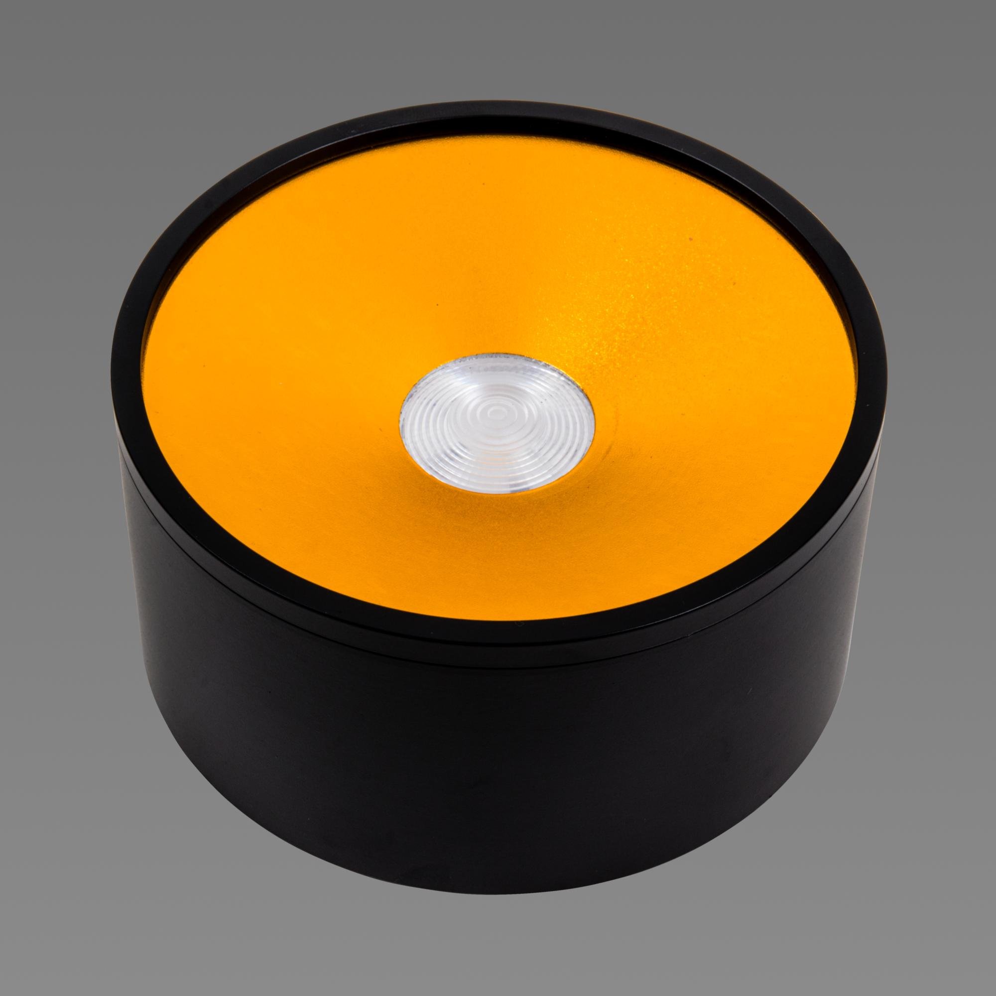 Светильник точечный Sirius RT448 BK+GD