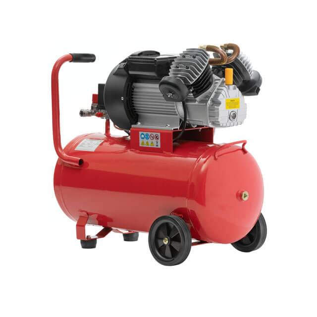 Компрессор Intertool 4 HP 3 кВт 220 В 10 атм 420 л/мин 50 л (PT-0007) - фото 4