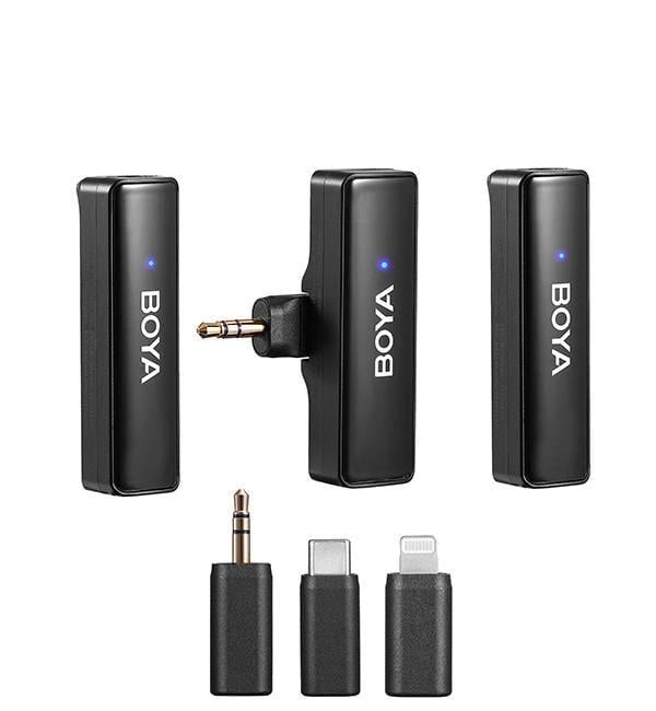 Микрофон беспроводной Boya BoyaLINK для iPhone/Android/камера двойной (2264139778)