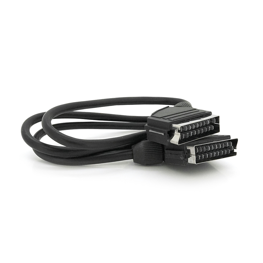 Кабель Merlion Q125 SCART папа-SCART 1,2 м (2532)