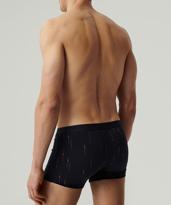 Комплект трусов-боксеров мужских Atlantic 3MH-210 с нашивной резинкой хлопок 3 шт. XXL Темно-синий/Зеленый (2596973291) - фото 3 Комплект трусов-боксеров мужских Atlantic 3MH-210 с нашивной резинкой хлопок 3 шт. XXL Темно-синий/Зеленый (2596973291) - фото 3