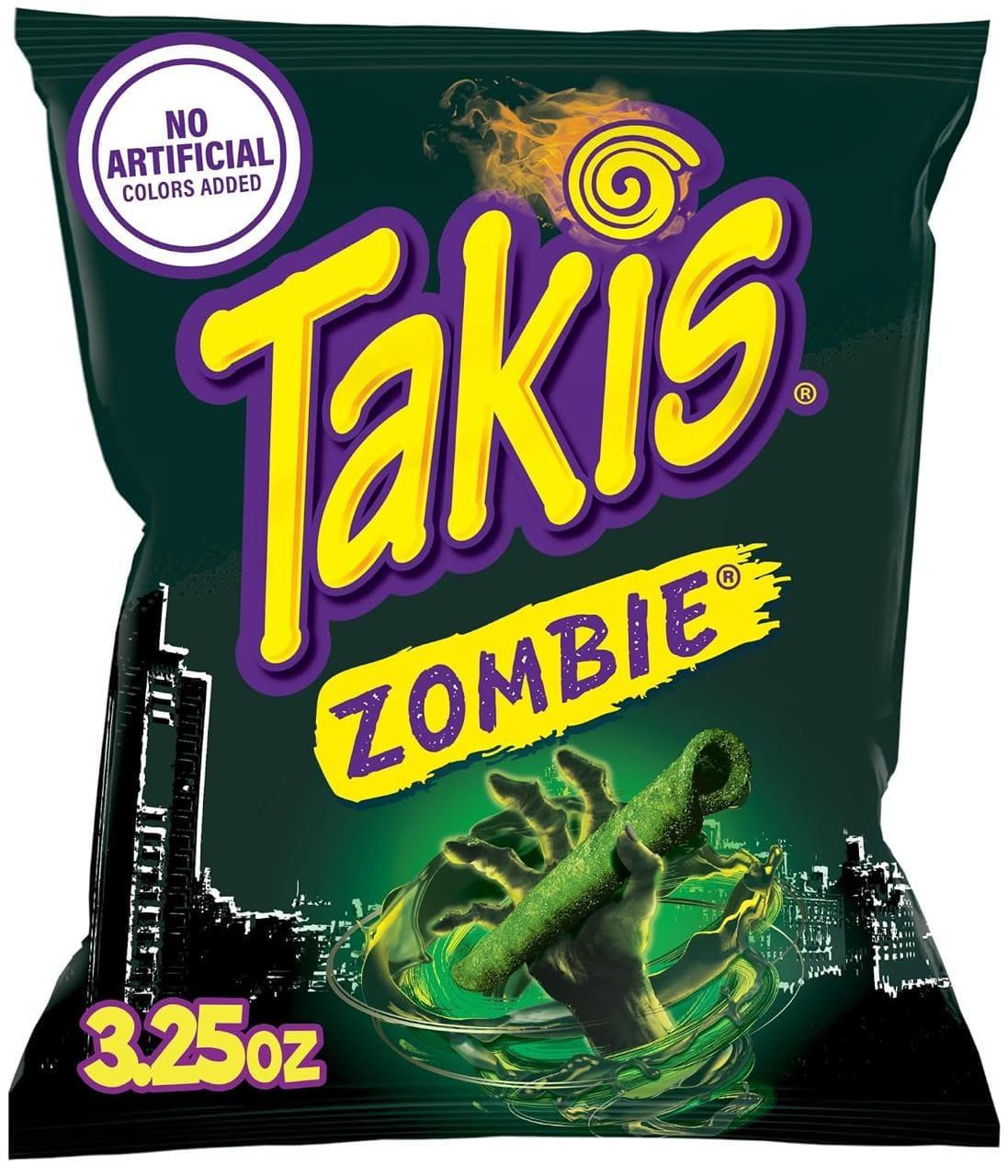 Чипси Гострі кукурудзяні Takis Zombie Rolled Tortilla Chips 92,1 г (3193612008)