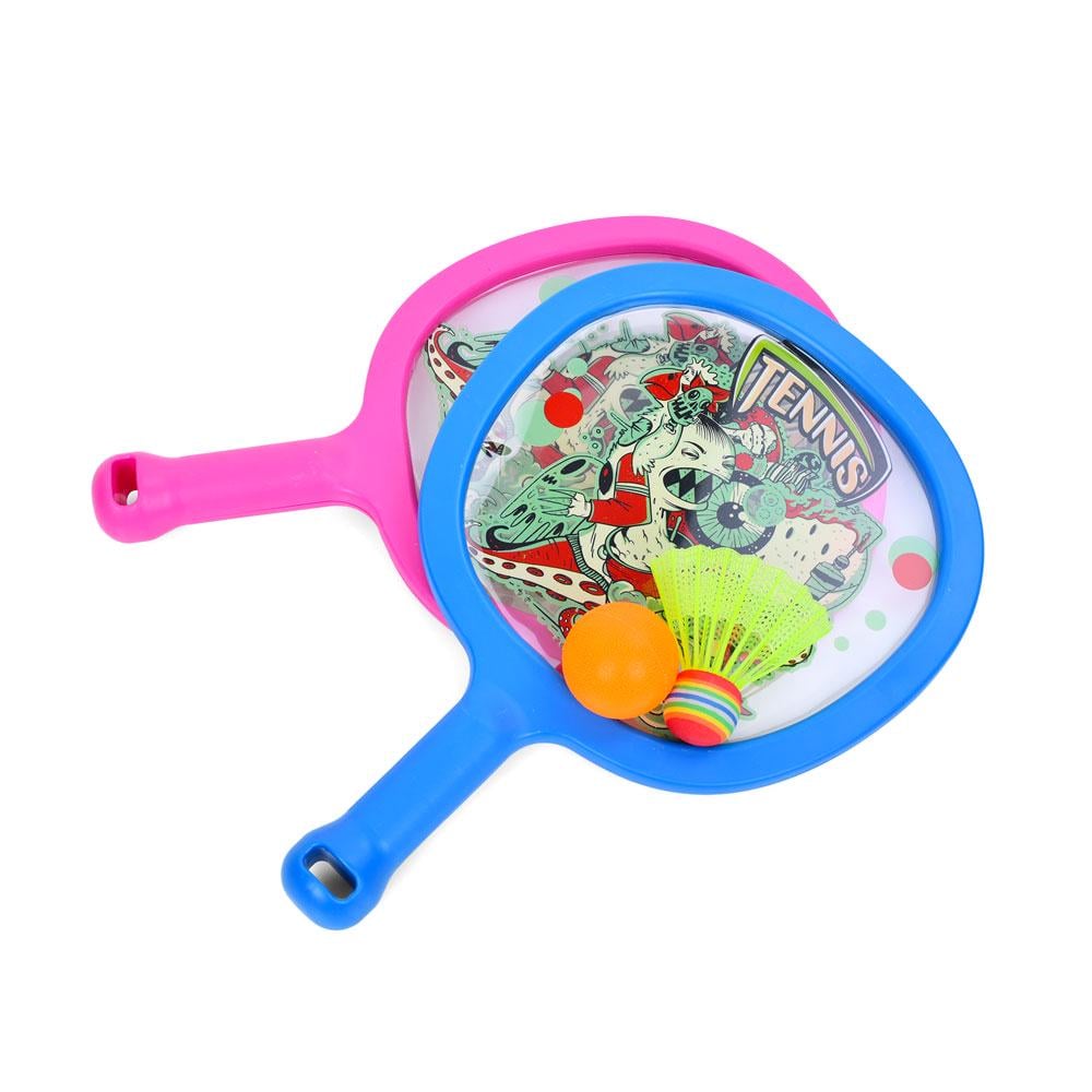 Ракетки дитячі MR 1208 2 шт. Рожевий/Синій