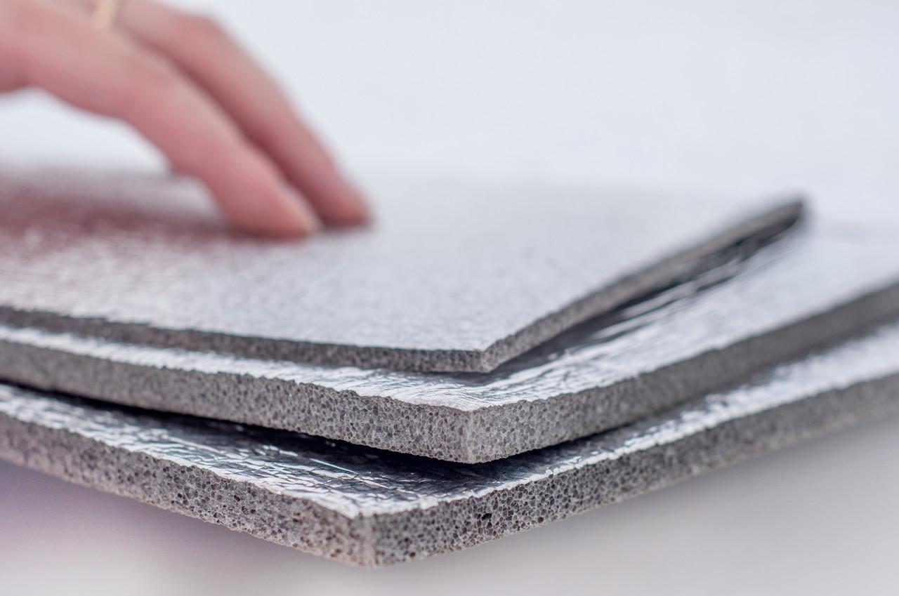 Пінополіетилен хімічно зшитий Termoizol товщина 4 мм фольгований алюмінієвою фольгою самоклеюча 30 г/м2 - фото 4