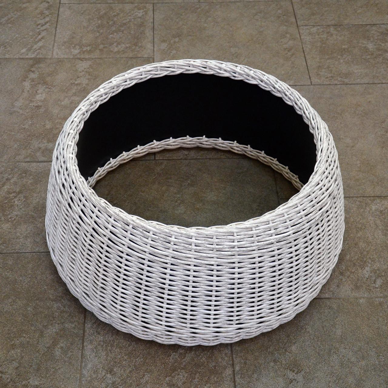 Подставка-юбка под елку плетенная из искусственного ротанга/ручной работы L Белая береза (13450327) - фото 6 Подставка-юбка под елку плетенная из искусственного ротанга/ручной работы L Белая береза (13450327) - фото 6