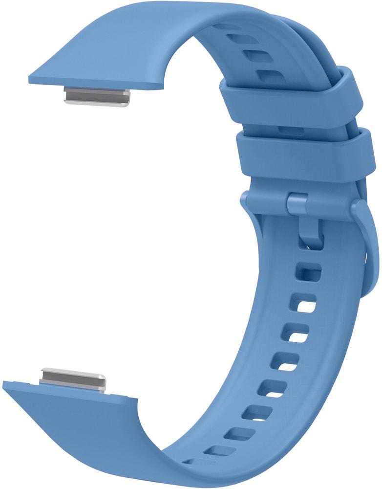 Ремешок Jsota для Huawei Watch Fit 2 силиконовый Light Blue (28081-0B) - фото 3 Ремешок Jsota для Huawei Watch Fit 2 силиконовый Light Blue (28081-0B) - фото 3