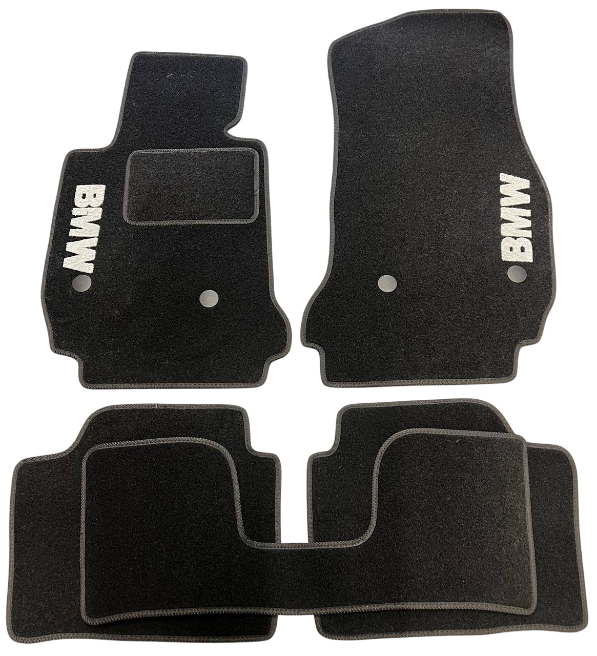 Килимки в салон ворсові для BMW 4-серія F-36 Gran Coupé AWD 2013-2020 5 шт. Чорний (27326579)