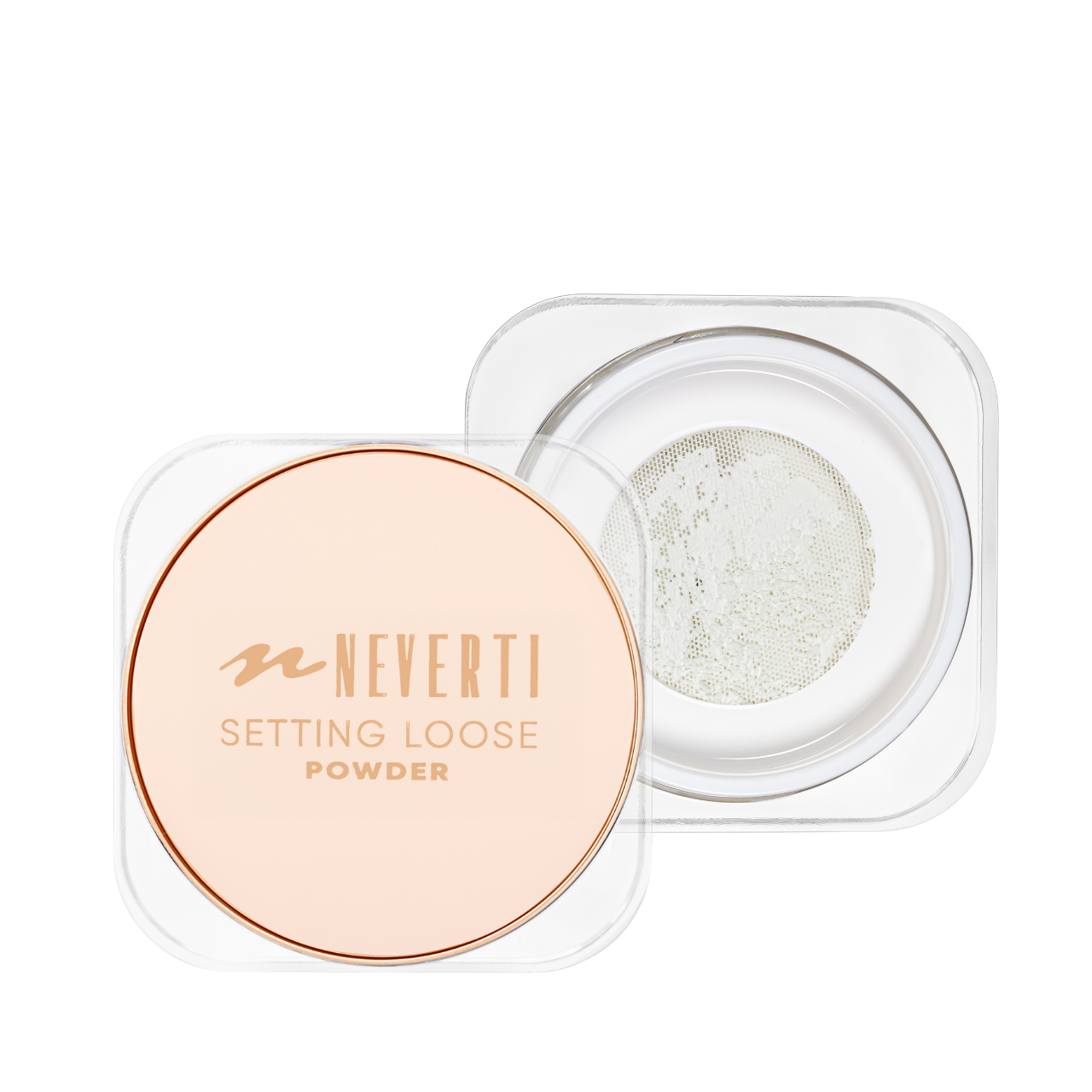 Пудра рассыпчатая для лица Neverti Setting Loose Powder Luminous Finish 001 Transparent (NP200)