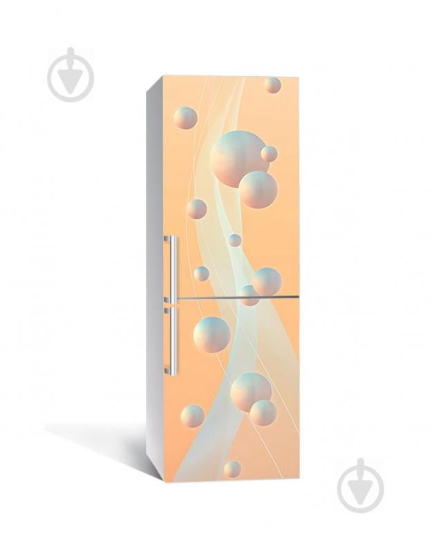 Наклейка на холодильник Zatarga «Маршмеллоу» 650х2000 мм виниловая 3Д наклейка декор на кухню самоклеящаяся