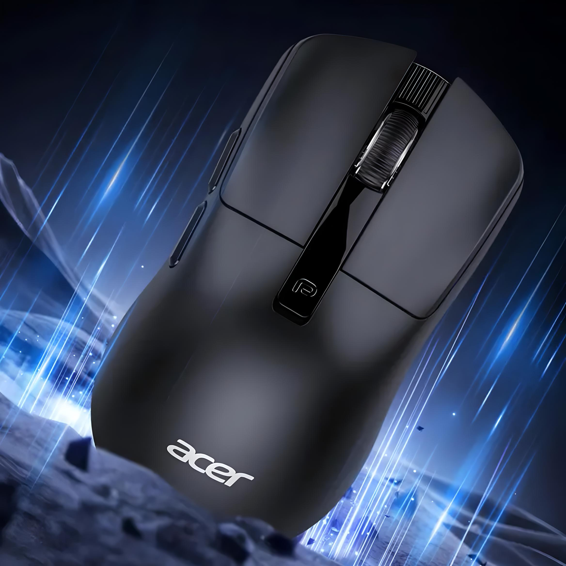 Комп'ютерна мишка Acer OMW120 USB/Bluetooth 2,4 ГГц RGB 8000 DPI Чорний (17861951) - фото 5