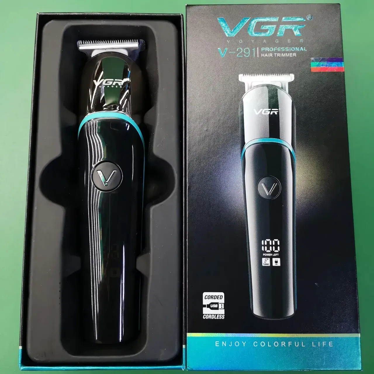 Машинка VGR V-291 акумуляторна з   насадками 4 шт.  (30474994) - фото 7