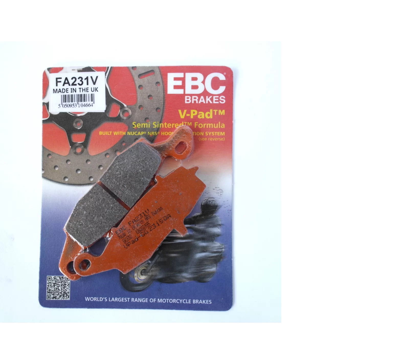 Гальмівні колодки EBC Brakes FA231V (684835)
