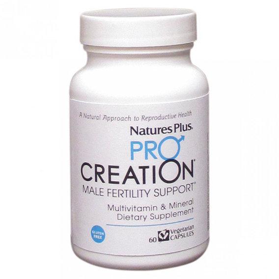 Комплекс для профілактики репродуктивної функції у чоловіків Nature's Plus ProCreation Male Fertility Support 60 Veg Caps