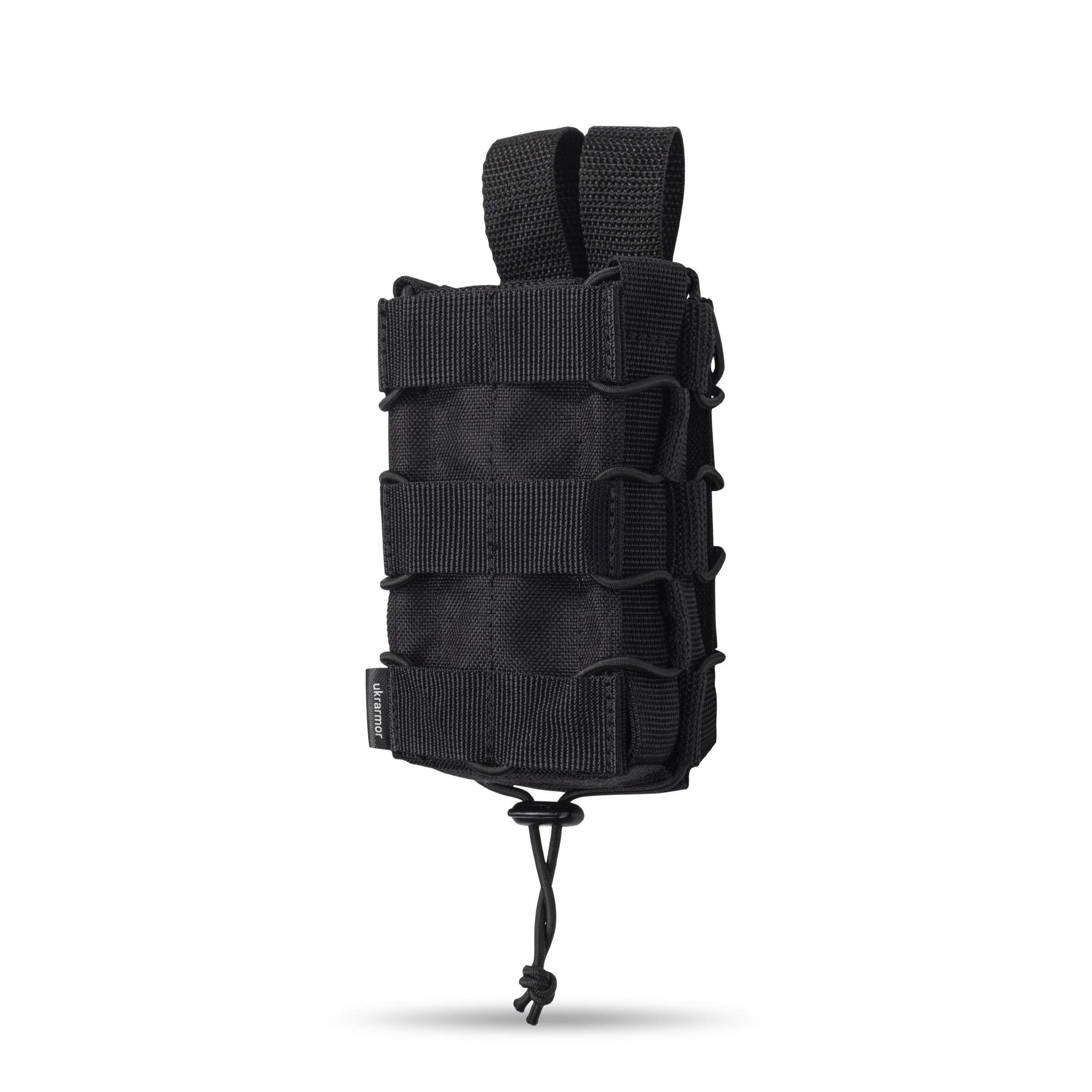 Підсумок для магазину АК/АR Ukrarmor Cordura 500D MOLLE 13х6х7 см Чорний (500021)