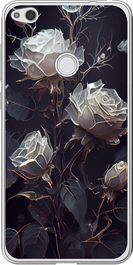 Чехол на Huawei P8 Lite (2017) Розы 2 (5550u-777-42517)