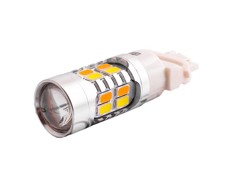 Автомобильная лампа светодиодная LEDUA T20-5630-20 SMD белый/12V Желтый (1478)