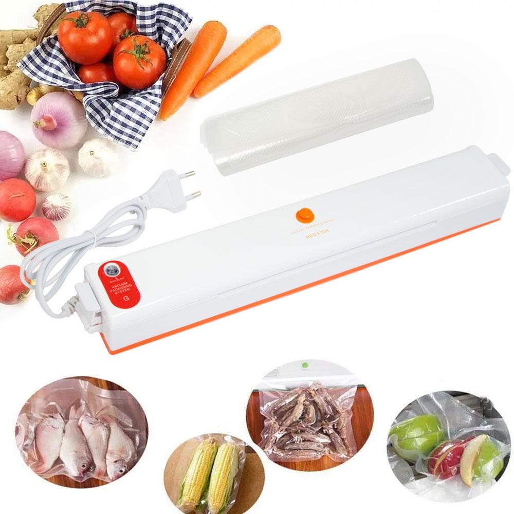 Вакууматор бытовой для продуктов и пакеты FreshpackPro G-88 100 W Бело-оранжевый (1009307-Other-2) - фото 2