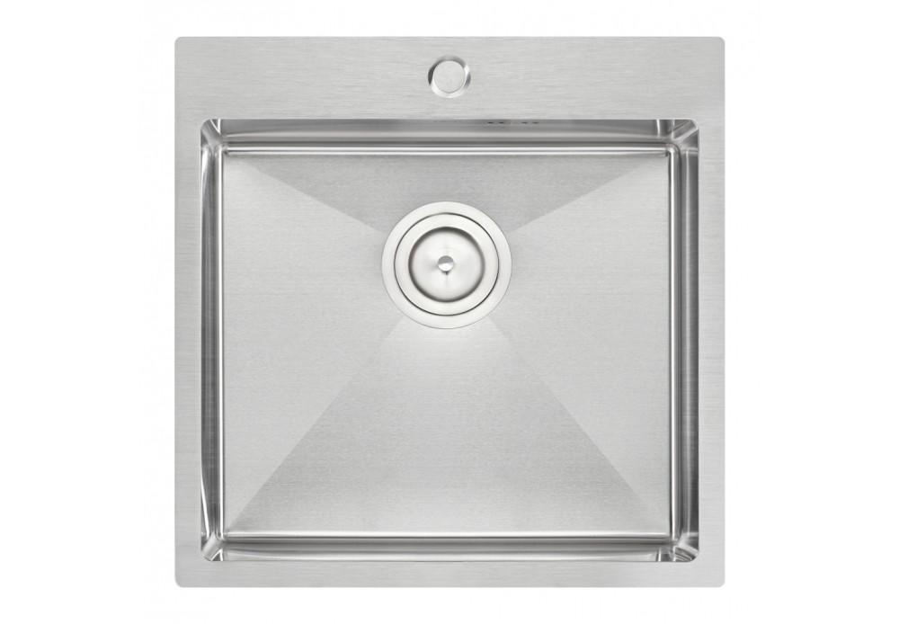 Кухонная мойка Q-tap D5050 2,7/1 мм Satin (QTD505010)