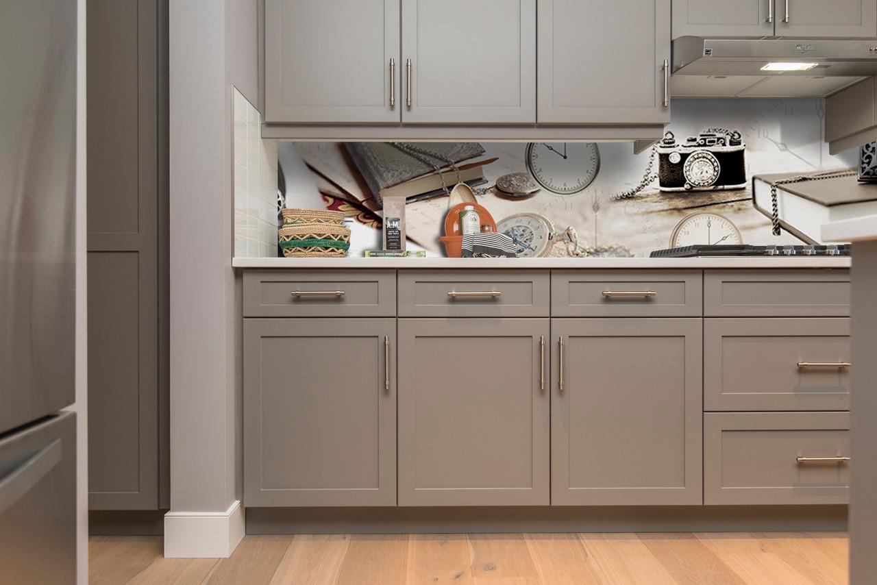 Кухонный фартук Zatarga "Ретро стиль" из самоклеющейся виниловой пленки 60х300 см Бежевый Кухонный фартук Zatarga "Ретро стиль" из самоклеющейся виниловой пленки 60х300 см Бежевый