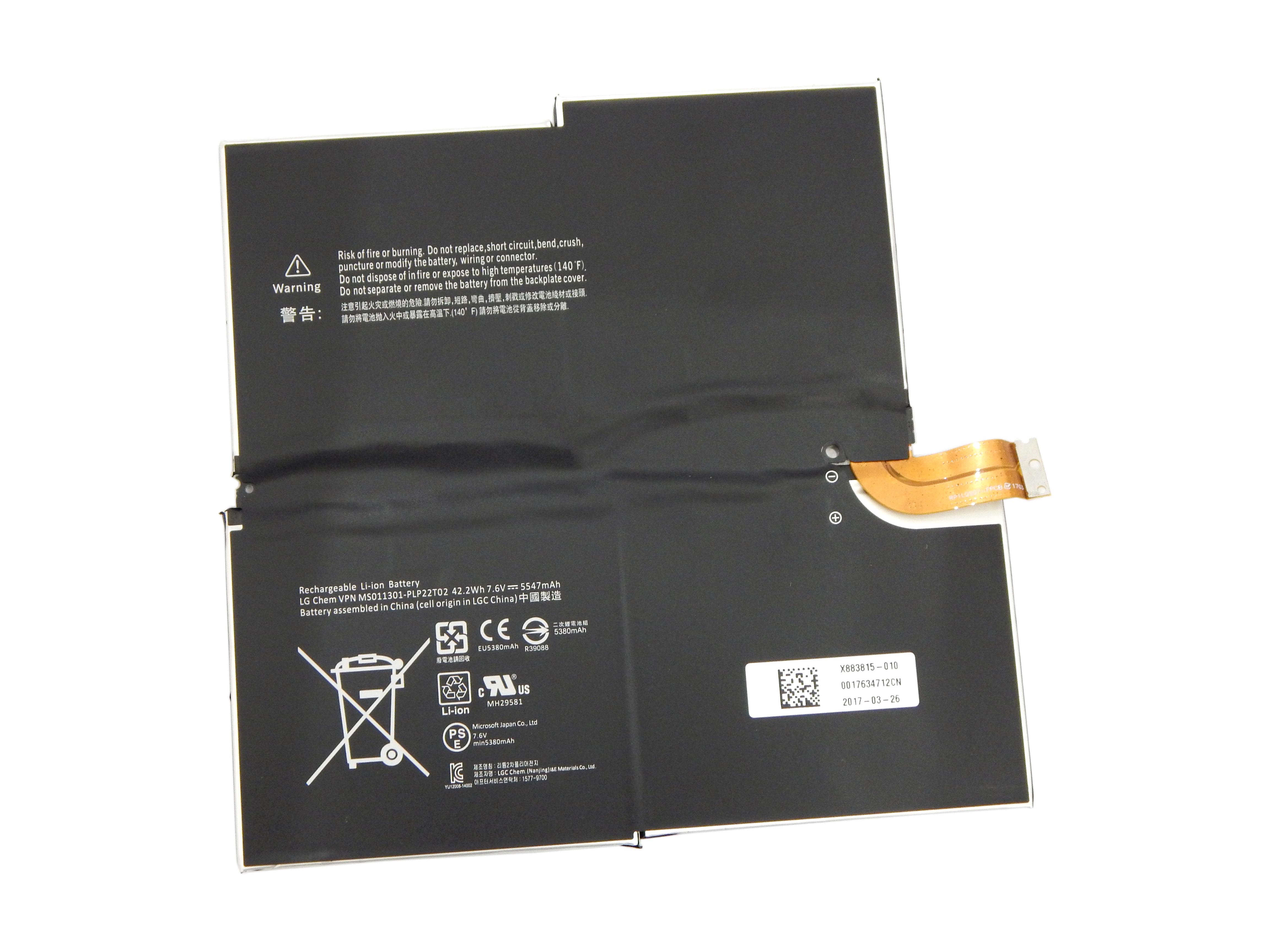 Аккумулятор Microsoft Surface Pro 3/Surface 1631 (MS011301-PLP22T02)