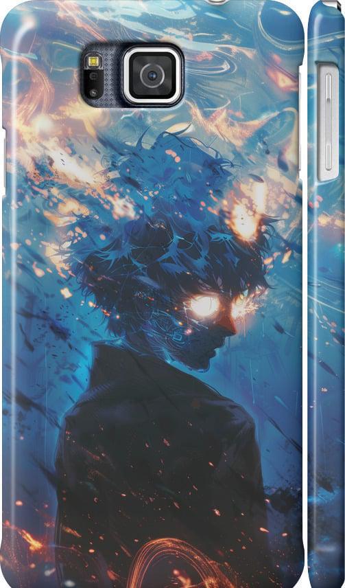 Чехол на Samsung Galaxy Alpha G850F Сатору Годжо (6129c-65-42517)
