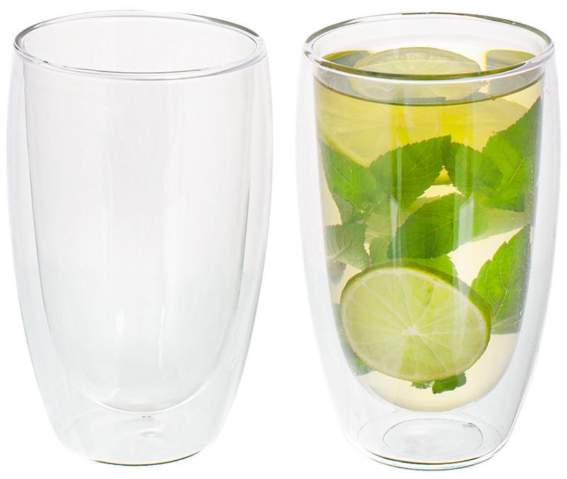 Набор термостаканов Lorenza с двойными стенками 2 шт. 450 мл