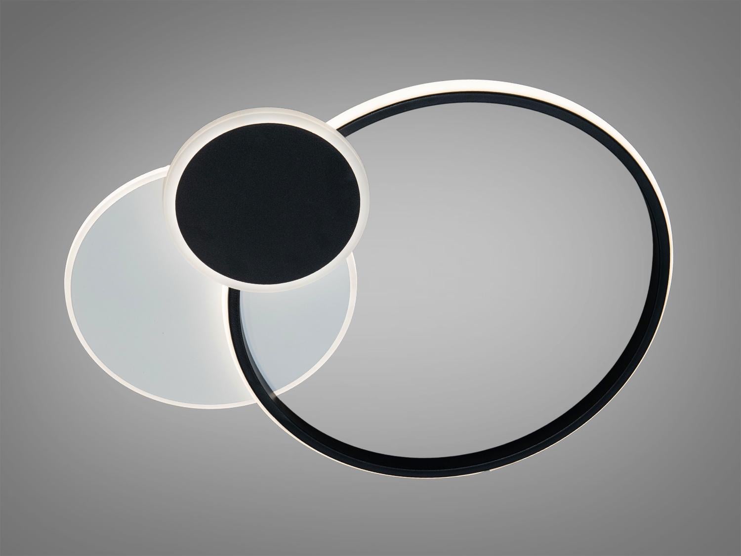 Люстра потолочная LED люстра Z212 52W Черный/Белый (Z212-1BLACK)