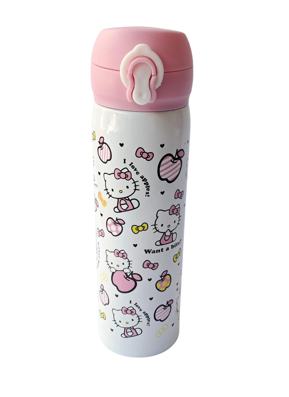 Термос детский Hello Kitty металлический 500 мл (NN-031 Pink)