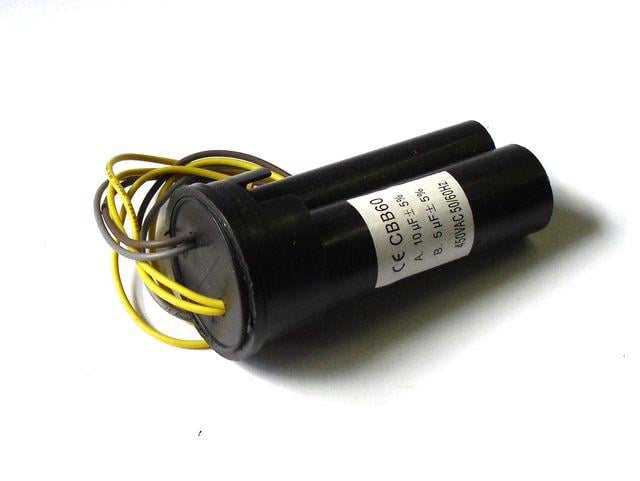 Конденсатор CBB60 спаренный на 5 мкФ и10 мкФ для стиральных машин Saturn (5564336) - фото 2 Конденсатор CBB60 спаренный на 5 мкФ и10 мкФ для стиральных машин Saturn (5564336) - фото 2