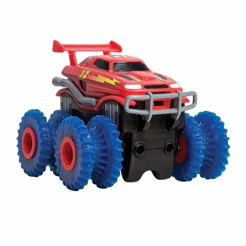 Машинка Trix Trux Monster Truk для канатного дитячого треку монстр-траки Червоний