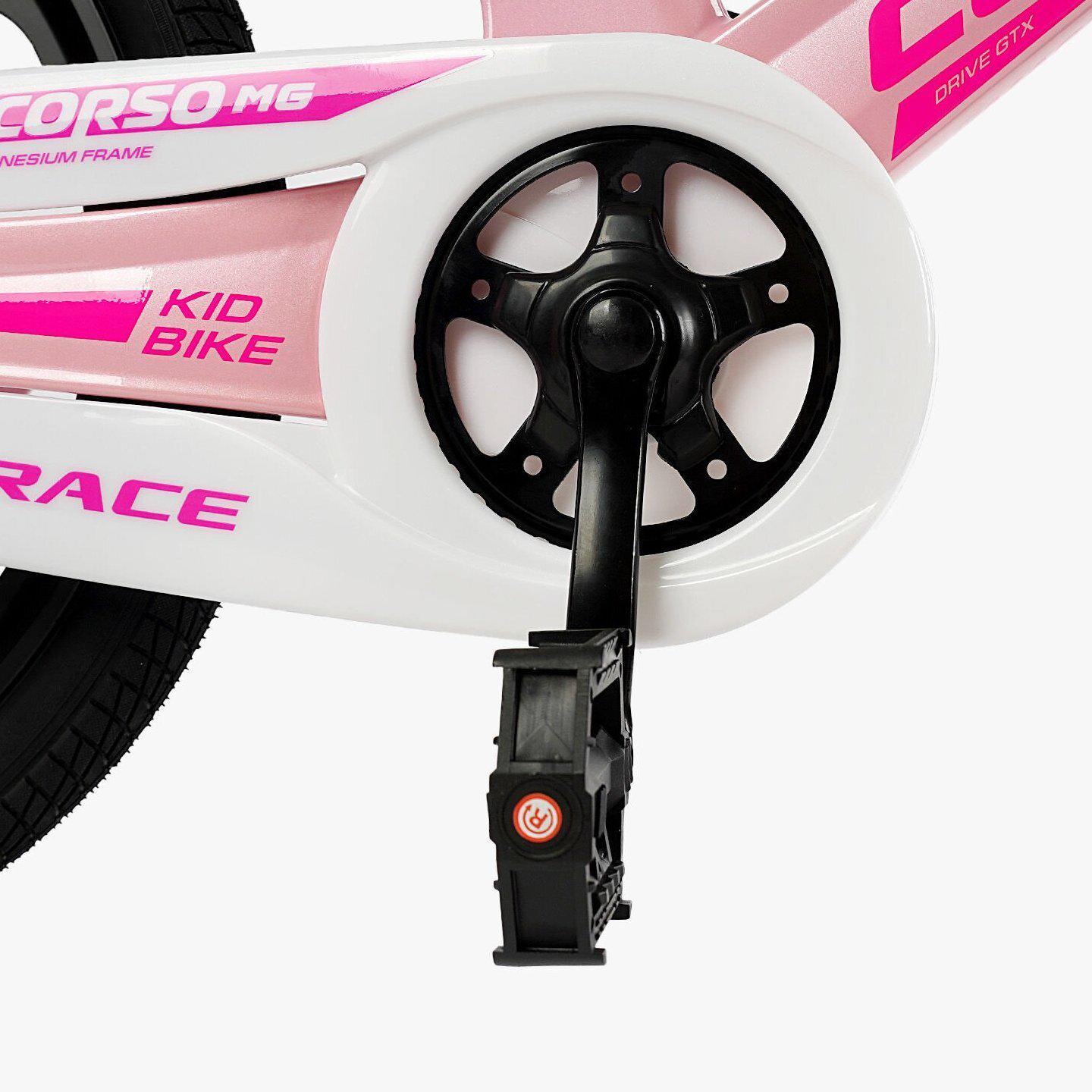 Велосипед двухколесный Corso Connect 20" детский магниевый Розовый - фото 5 Велосипед двухколесный Corso Connect 20" детский магниевый Розовый - фото 5