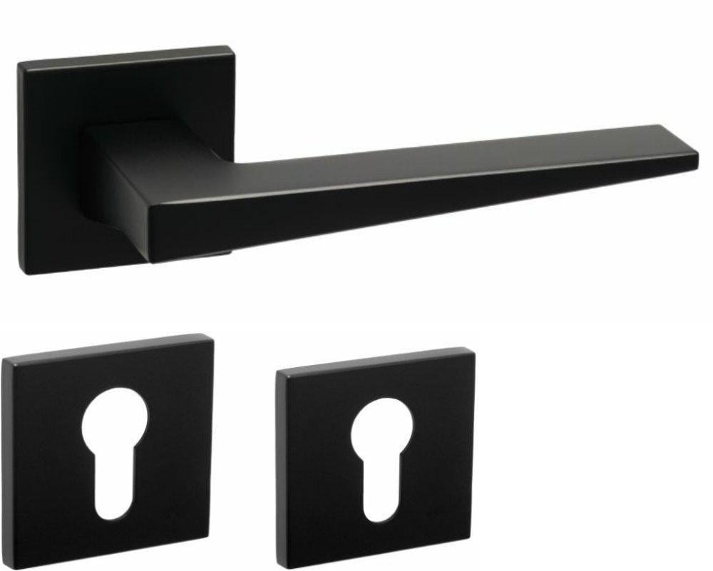 Ручки Safita Sharp HS LT MB накладка під циліндр Чорний матовий (15335pz)