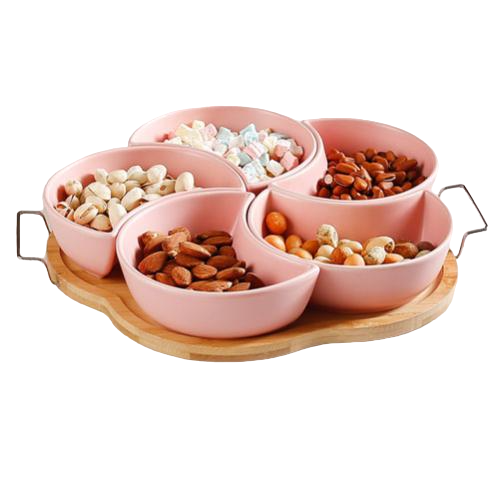 Набор менажниц на подставке Colored Stenson YG01127 6 предметов (552889)