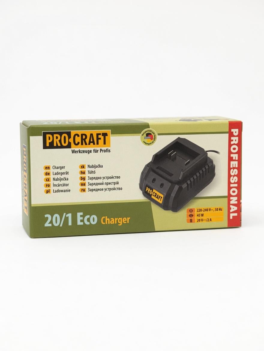 Зарядний пристрій Procraft Charger20/1 Eco
