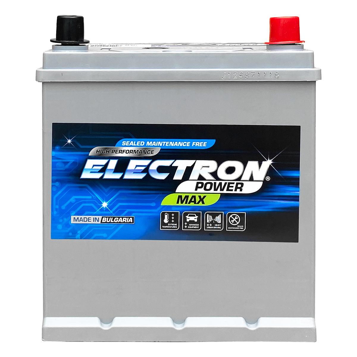 Акумулятор автомобільний ELECTRON POWER MAX 6СТ-45 Ah ASIA АзЕ 370А EN 545 090 037 SMF (170614)