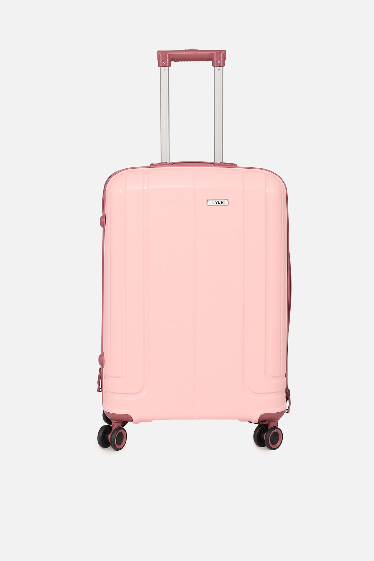 Чемодан женский ЦБ-00264194 M Светло-розовый (SKT001030786)