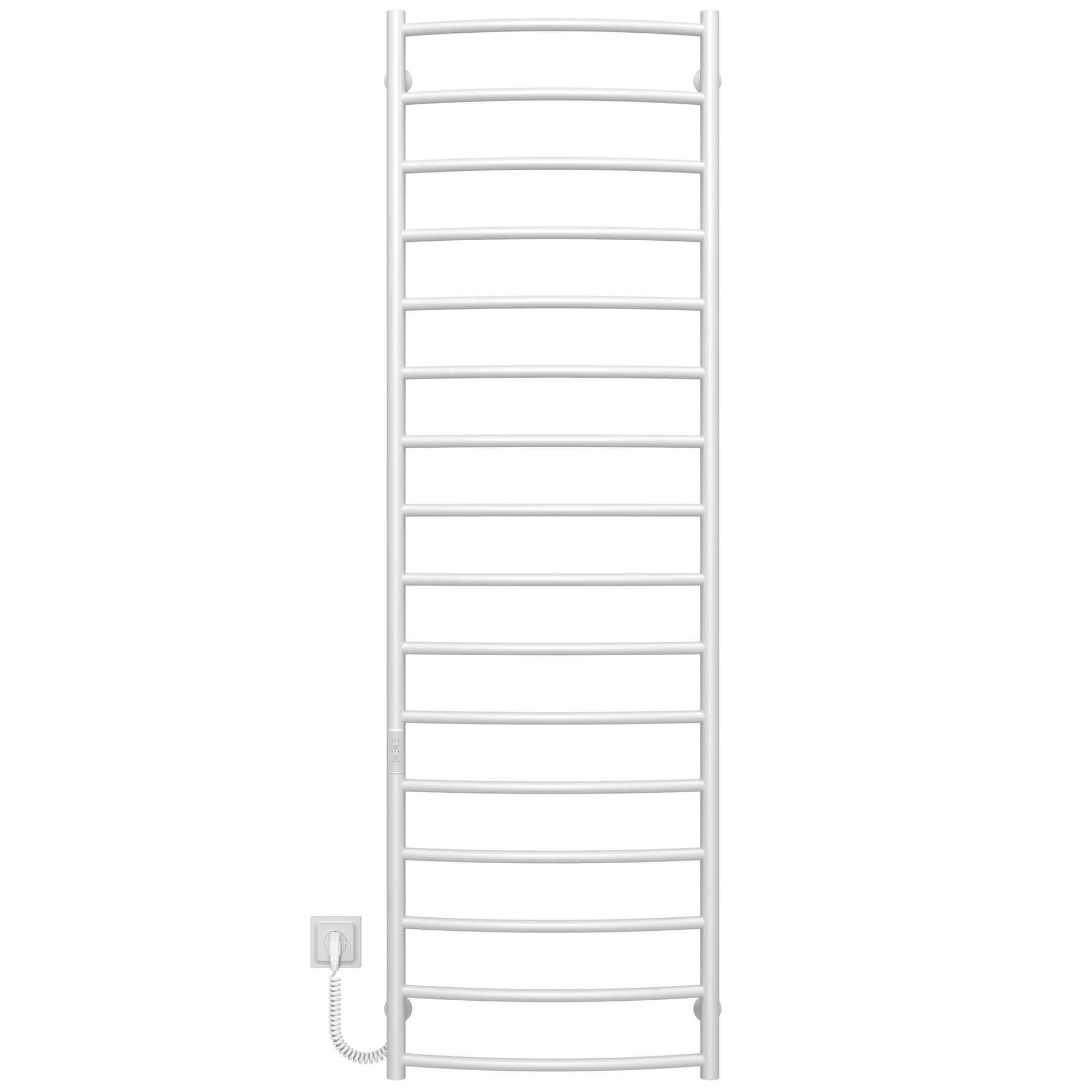 Рушникосушарка електрична Deffi Класік П16 WD03 ліве підключення нержавіюча сталь 500x1700 мм Білий (C.DK.170.50.16.E.W.L.3)