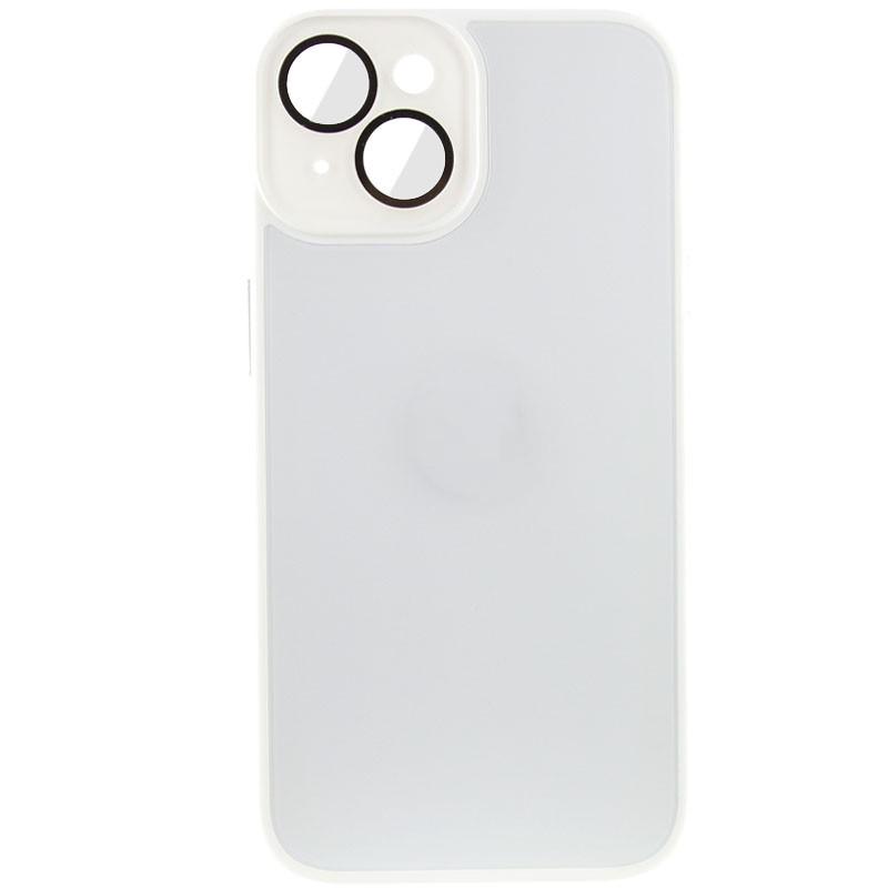 Протиударний Чохол TPU+Glass Sapphire Midnight для Apple iPhone 14 Plus (6.7") Білий / White