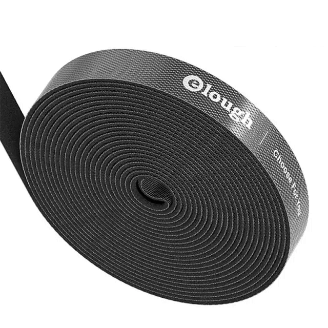 Органайзер для фиксации кабелей 5 м Черный (13687873)