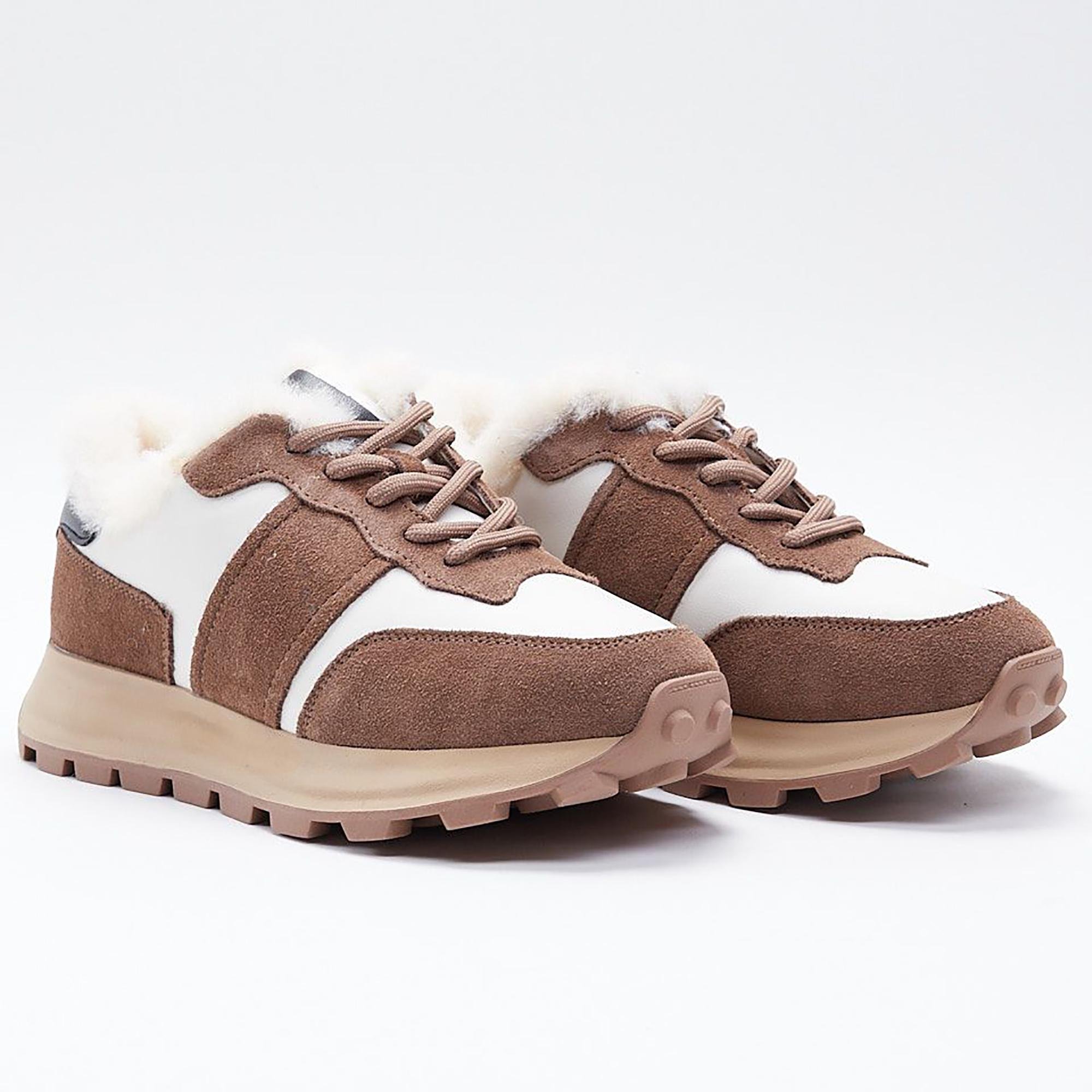 Кроссовки зимние женские Baden р. 38 Бежевый/Коричневый (013702-38) - фото 16 Кроссовки зимние женские Baden р. 38 Бежевый/Коричневый (013702-38) - фото 16