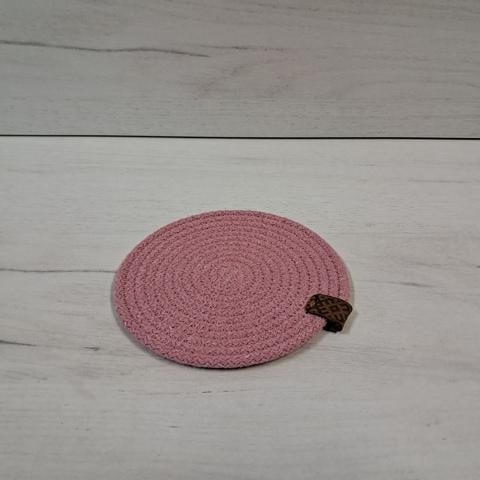 Підставки під чашку з бавовняного шнура Ліловий