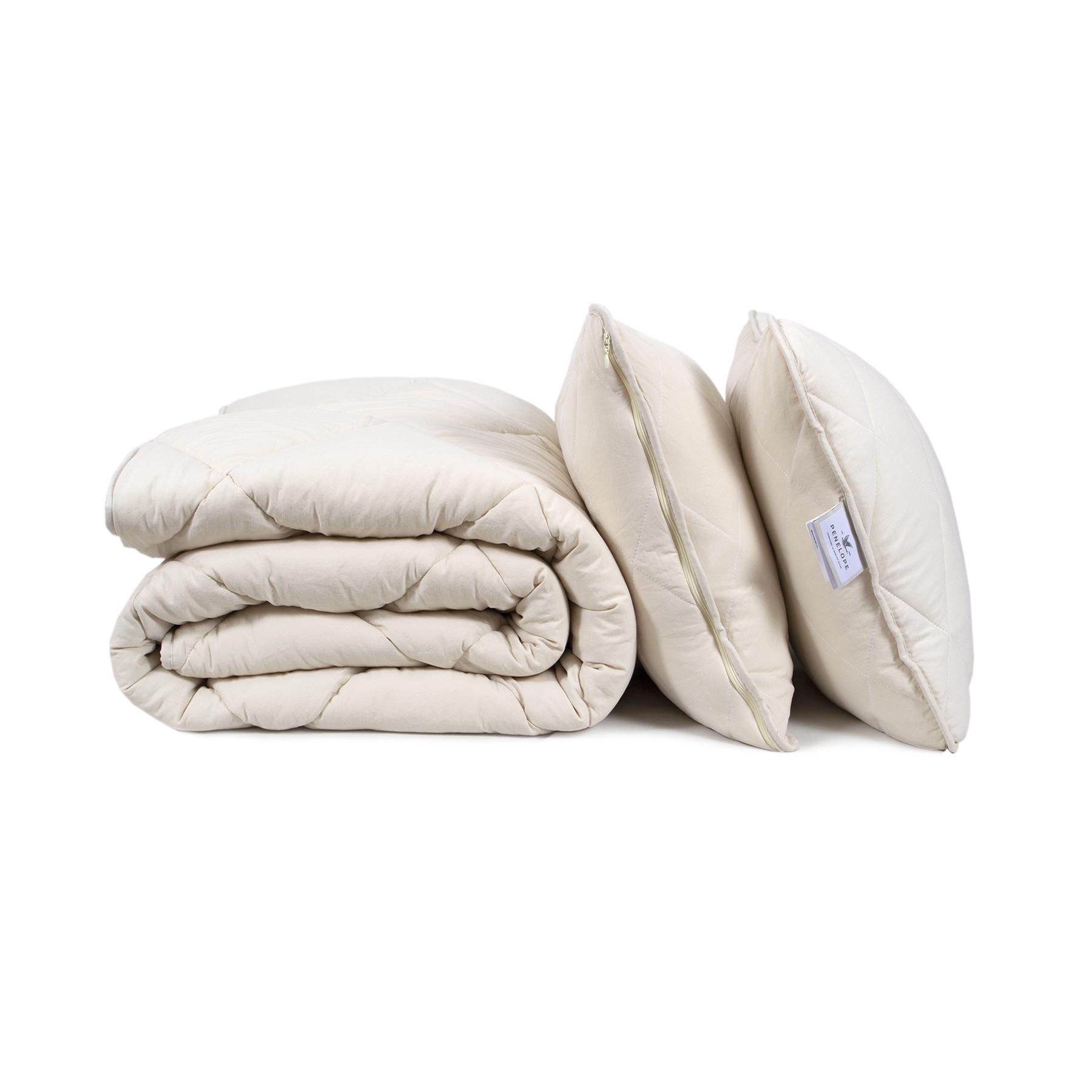 Ковдра з подушками Penelope Colors in Comfort євро Кремовий (svt-2000022343442) - фото 9 Ковдра з подушками Penelope Colors in Comfort євро Кремовий (svt-2000022343442) - фото 9