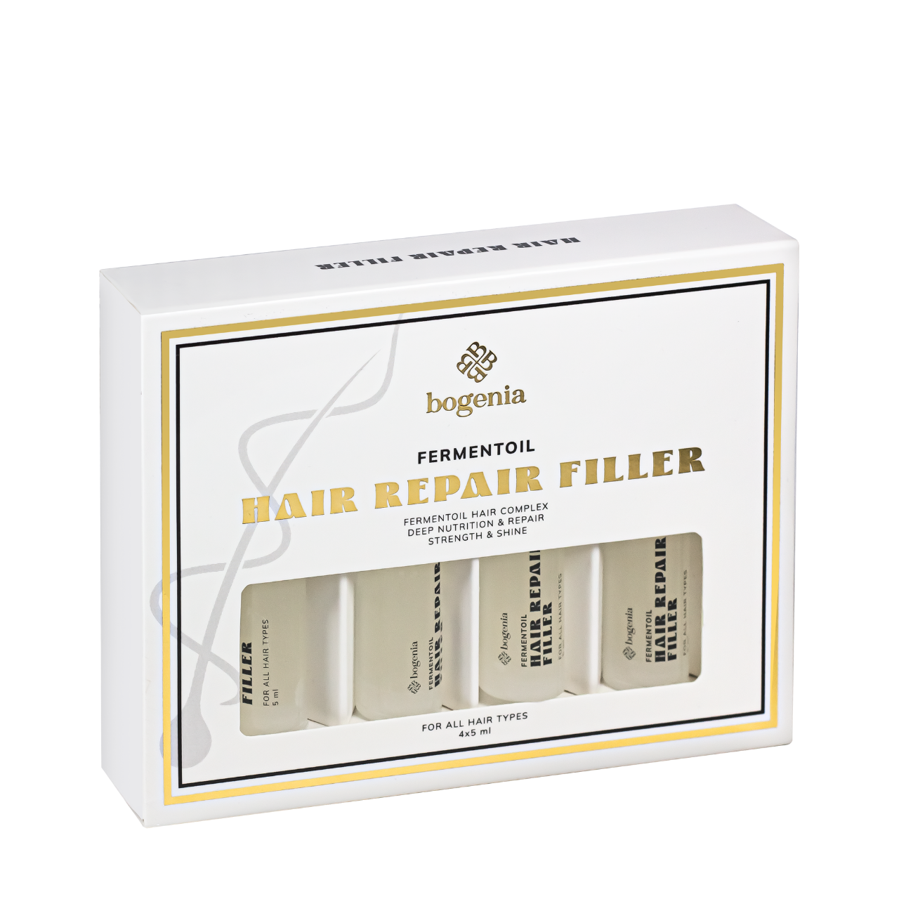 Филлер для восстановления и укрепления волос Bogenia Fermentoil Hair Repair Filler 4х5 мл (BG442)