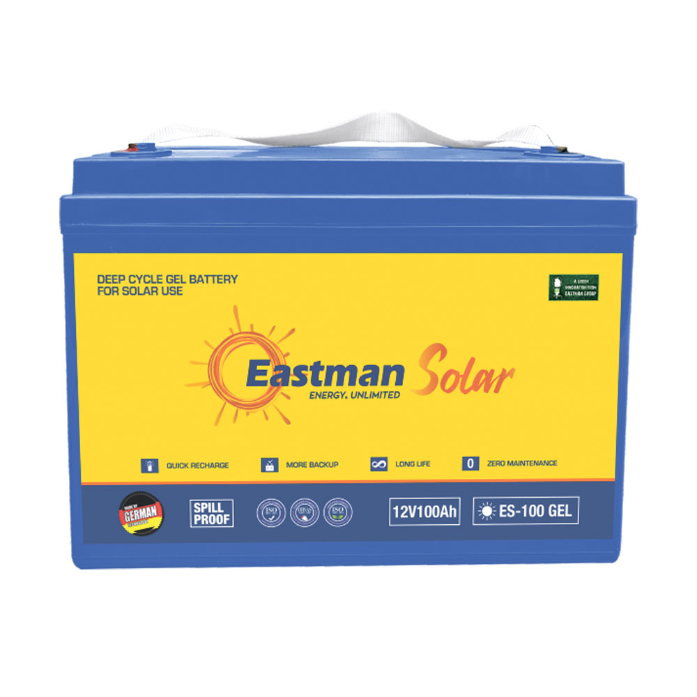 Аккумулятор Eastman ES100 GEL 12V 100Ah 800A 750 циклов 30,5 кг (YUT_V111326) Аккумулятор Eastman ES100 GEL 12V 100Ah 800A 750 циклов 30,5 кг (YUT_V111326)