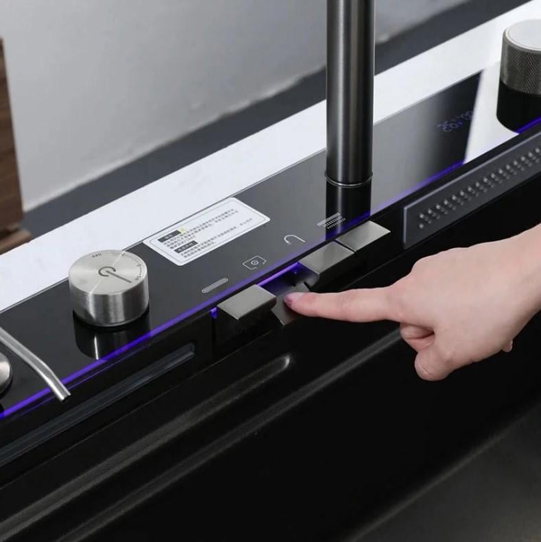 Мойка для кухни MIXXUS MH7546-SET-06.SUS304 Decor со встроенным смесителем (MX9577) - фото 4 Мойка для кухни MIXXUS MH7546-SET-06.SUS304 Decor со встроенным смесителем (MX9577) - фото 4