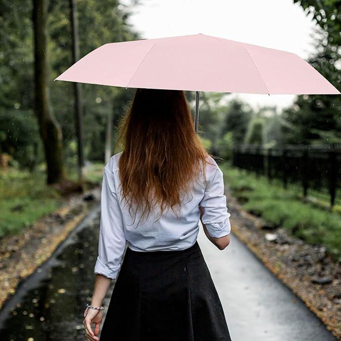 Парасолька складна автомат Pastel 8 спиць купол 100 см Pink - фото 5 Парасолька складна автомат Pastel 8 спиць купол 100 см Pink - фото 5